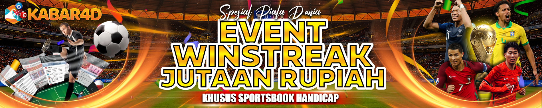 EVENT WINSTREAK PIALA DUNIA 2026 KABAR4D